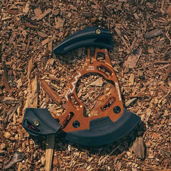Guide-chain Funn Zippa DH orange/svart