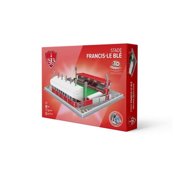 Pussel 3D Megableu Stade Brestois Flerfärgad