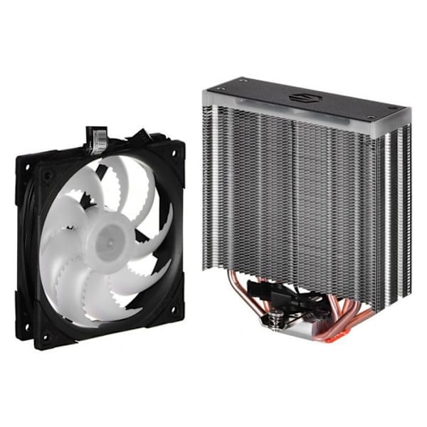 Kyla - ventilation - vattenkylning Endorfy Fera 5 ARGB - processorkylare Svart