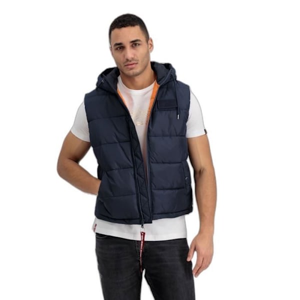 Alpha Industries FD dunjacka - mörkblå - S Mörkblå M