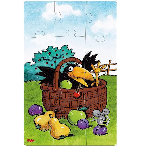 Haba pussel Orchard junior kartong 2 x 24 bitar
