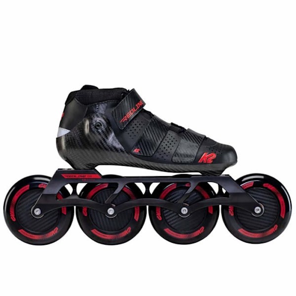 Roller in line K2 skridskor - I210201901 - K2 Redline 110 BlackRed Mixed Inlines Svart röd 44