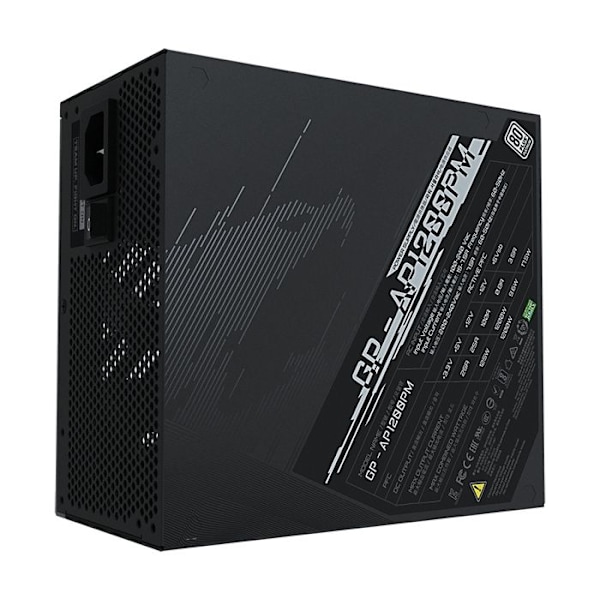 Gigabyte AORUS P1200PM - 1200w - 80 Plus Platinum - Modulär