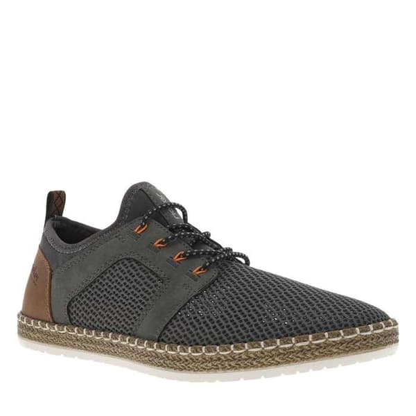 Sneakers med platt klack antracit 44