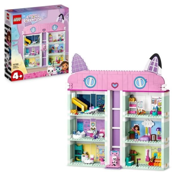 LEGO® 10788 Gabbys magiska hus, dockhusleksak med minifigurer