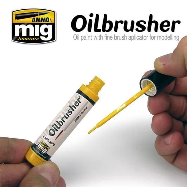OLJEBRUSHER MÖRKBLA mörkblå