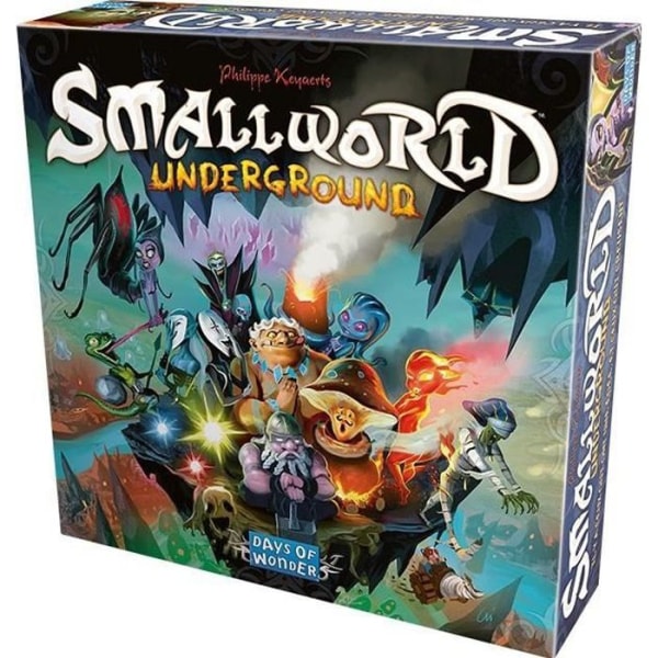 SMALL WORLD - Underground Extension - Board Strategy Game - Från 10 år - Asmodee - SWUND