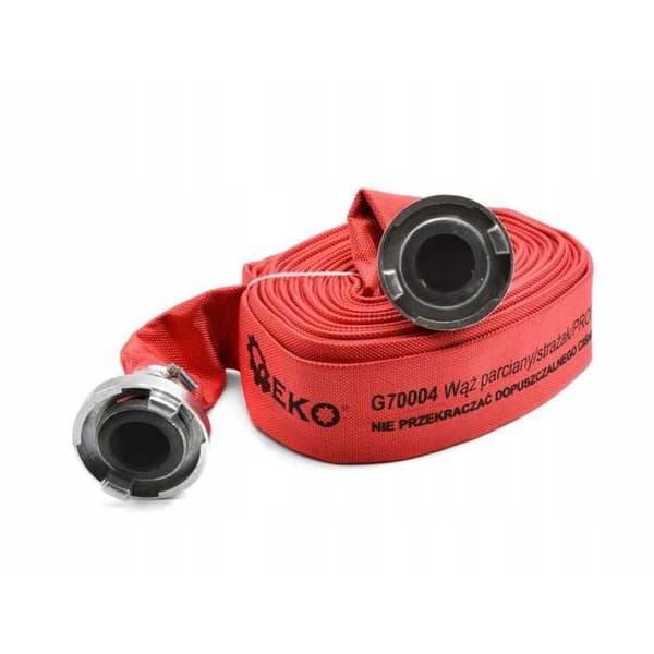 Brandslang - GEKO - 2" - 20 m - 12 bar - Färg vit Vit