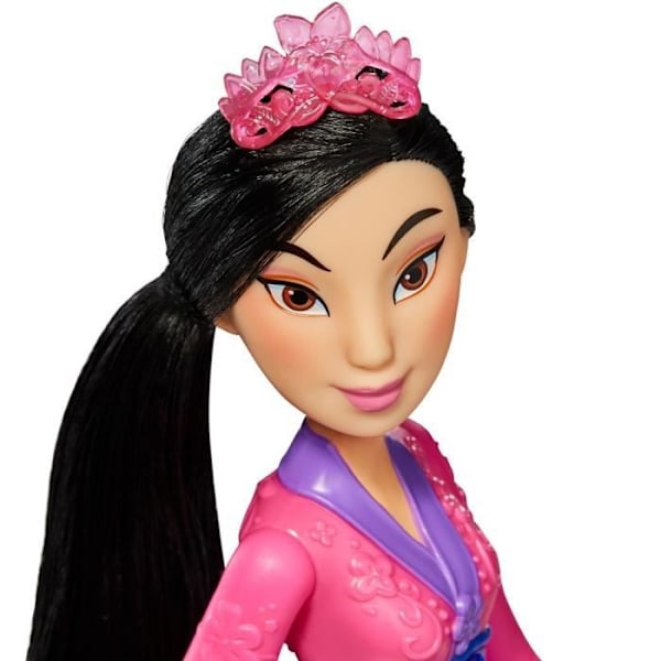 DISNEY PRINCESSES - Stardust - Mulan Doll med kjol och tillbehör - Leksak för barn - från 3 år och uppåt