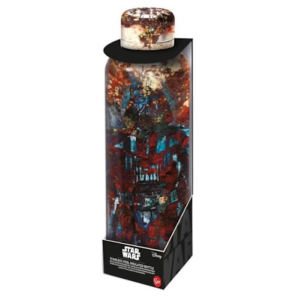 Isolerad flaska - STOR - Star Wars - 515 ml - Rostfritt stål - Flerfärgad Flerfärgad