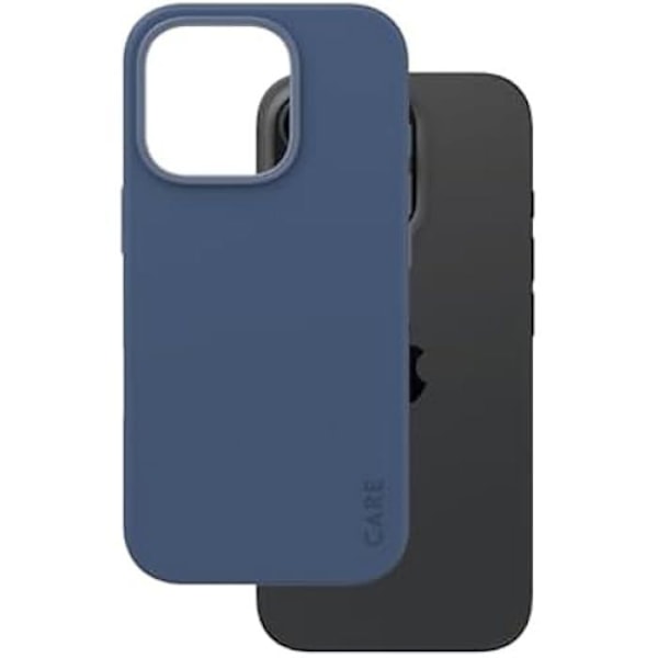 Coque - PANZERGLASS - iPhone 16 Pro - Skydd upp till 1,2 m - Repellerande beläggning - MagSafe Blå