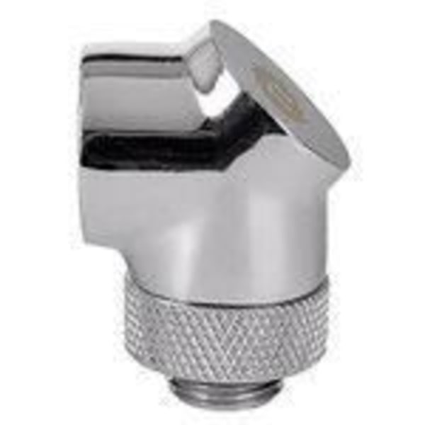 Vattenkylningstillbehör - Thermaltake - G1/4 90 Grader Adapter - Krom - G1/4 till 90°