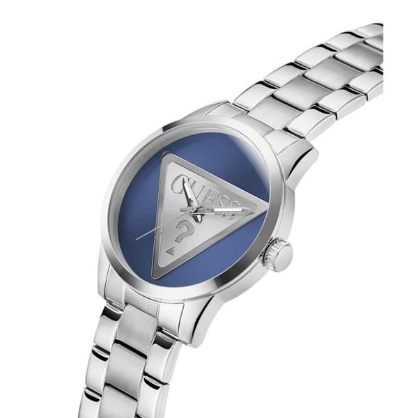 Klocka GUESS GW0782G3 Silverfärgad Stål Silver