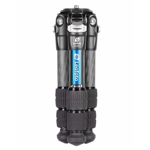 Leofoto Stativ - LS-223C - Ranger - Kolstativ - Justerbara fötter i 3 vinklar - Perfekt för makrofotografering