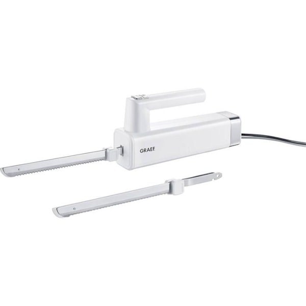 Elektrisk kniv - GRAEF - EK501EU - Tandat blad - 150 W - Nät Vit