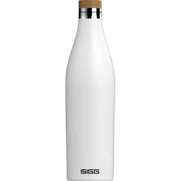 SIGG Meridian Isolerad vattenflaska Läcksäker och extrafin BPA-fri Plastfri 18/8 rostfritt stål dubbelvägg