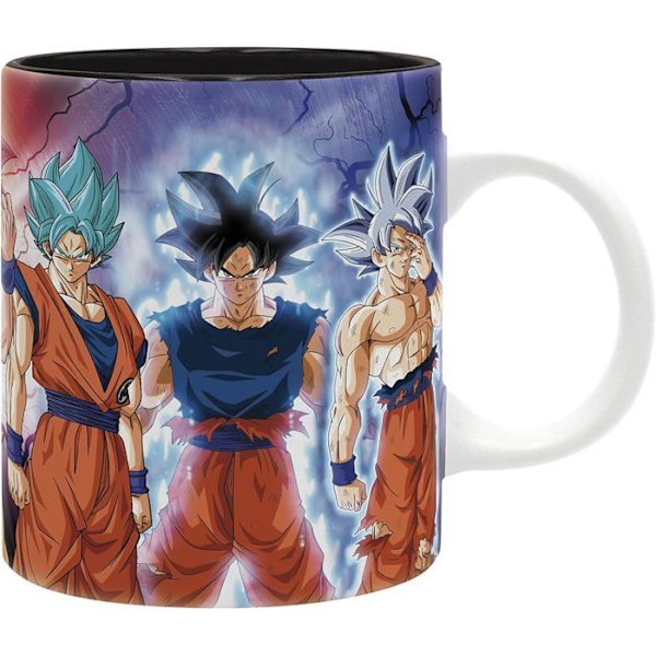 Mugg - DRAGON BALL - Goku transformation - 320ml - Porslin - Tål maskindisk