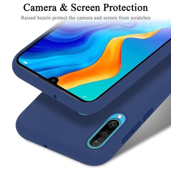 Cadorabo skal för Huawei P30 Lite - i Blå - Flexibel TPU-silikon Blå
