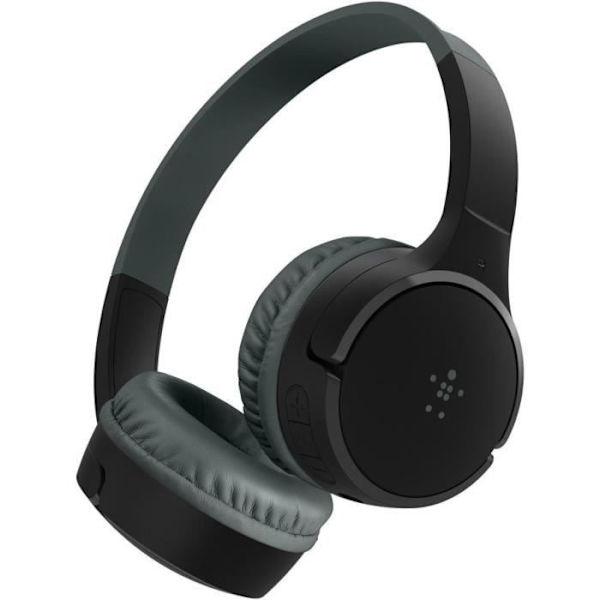 BELKIN SOUNDFORM™ Mini - Over-ear trådlösa hörlurar för barn - Bluetooth - Svart Svart