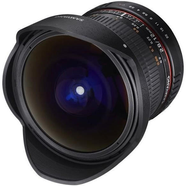 Samyang 12mm F2.8 FUJI X-objektiv Svart