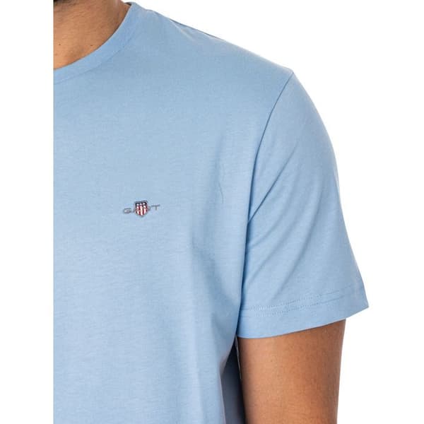 T-shirt Regular Med Shield - GANT Blå XXXL