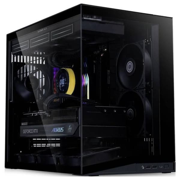 Mini-turné - LIAN LI - O11 Dynamic Mini V2 Flow - Svart - ATX - GPU 400 mm