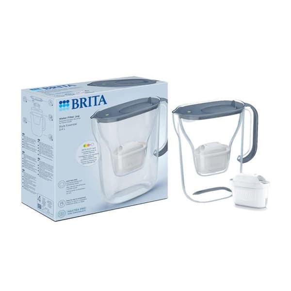 Karaf med filter BRITA Style Essential Blå sten + filterpatron MAXTRA PRO 1057790 Stenblå