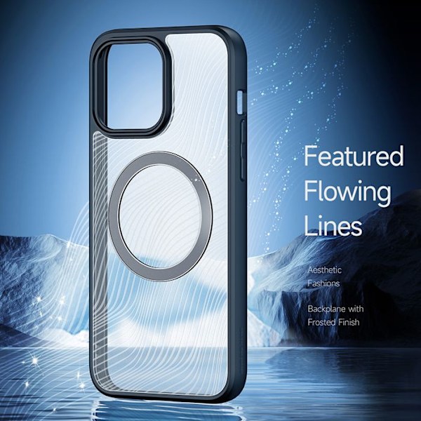 Coque för iPhone 15 Pro Max - Dux Ducis Aimo MagSafe - Svart svart