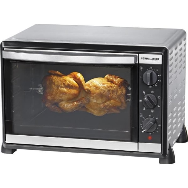 ROMMELSBACHER BG 1805/E Rotisserie Mini Ugn - 42L - 1800W - Multifunktion med grill och spett