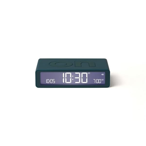 Lexon FLIP CLASSIC Clock Radio Duck Designer Adrian & Jeremy Wright Blå