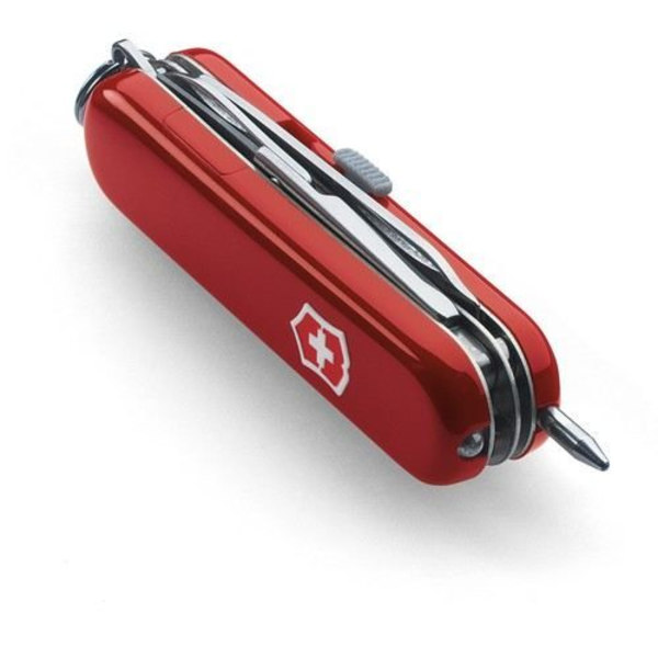 Schweizisk fickkniv Victorinox 0,6366 + LED Röd