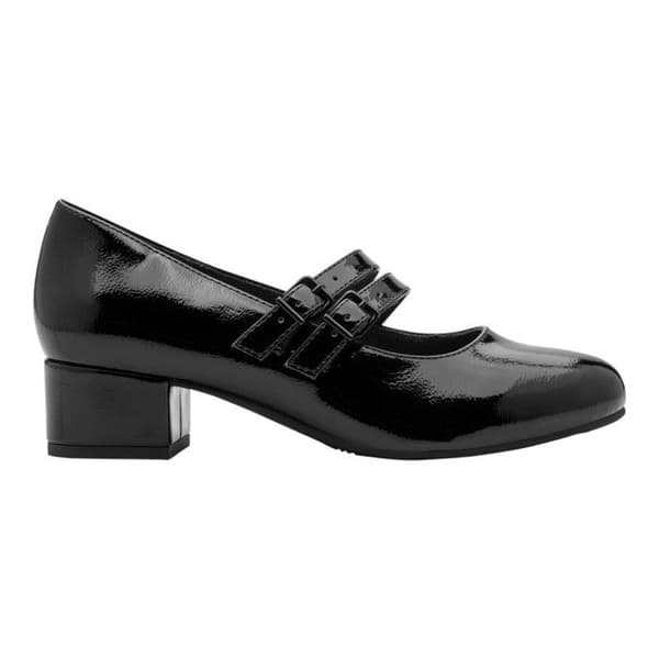 Pump med rem Jana 82436645 Svart 37