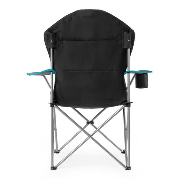 Fällbar campingstol - NILS CAMP - NC3080 - Ljusgrå - Maximal belastning 130 kg - Fällbar - Koppställ