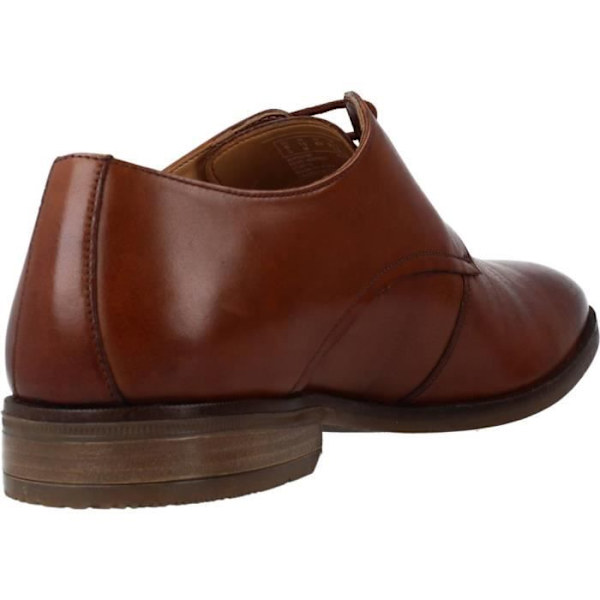 Oxfordskor för män - CLARKS - 102266 - Brun - Syntet kastanj 43
