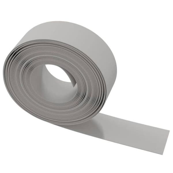 vidaXL Trädgårdskant Grå 10 m 20 cm Polyeten 154399 Grå