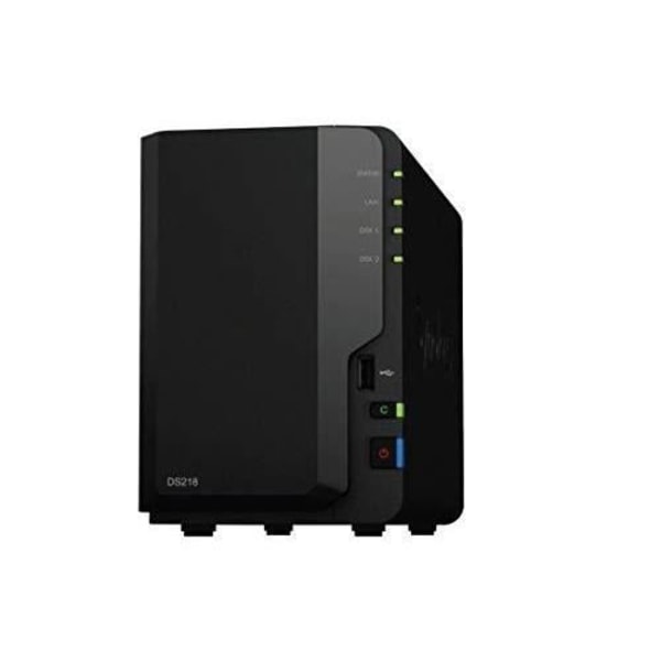 Synology DS218 NAS 12TB (2x 6TB) Ironwolf