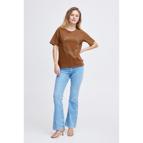 T-shirt dam Pulz Jeans Bison M