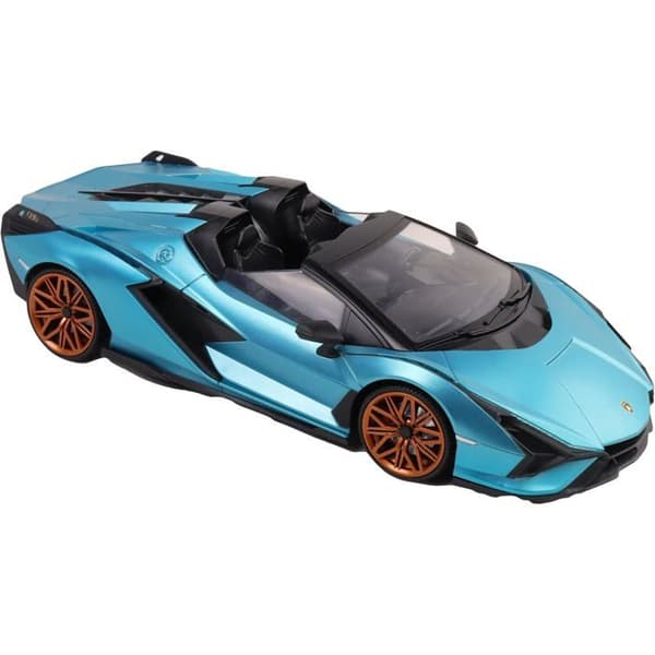 Fjärrstyrd Bil - TURBO CHALLENGE - Lamborghini Sian - 1/16 - Blå - 10 km/h - 30m Räckvidd Blå