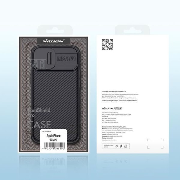 NILLKIN CamShield Pro magnetfodral för iPhone 13 Mini (svart)