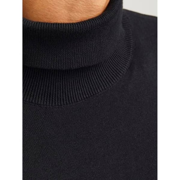 Pull col roulé Jack & Jones Ebasic - svart svart M