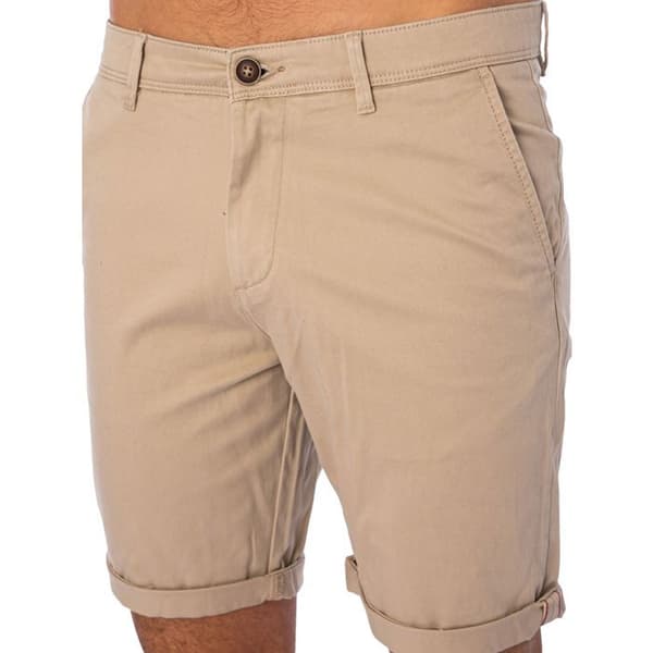 Jack & Jones Premium shorts i beige bomull - M