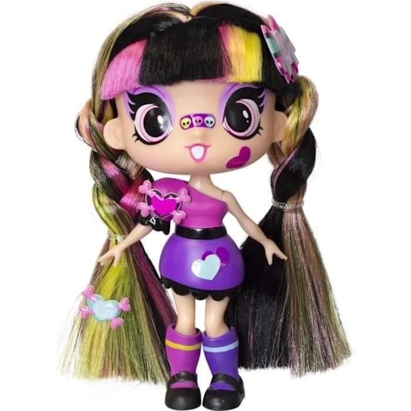 Docka - LANSAY - 55103 - Decora Girlz - Minimodedockor att anpassa - Luna Flerfärgad