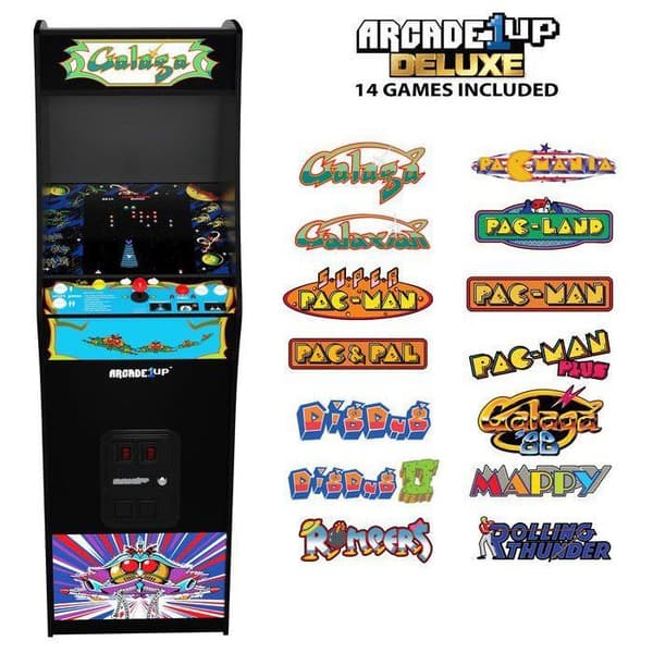Spelautomat - Arcade1Up - Galaga Deluxe Svart