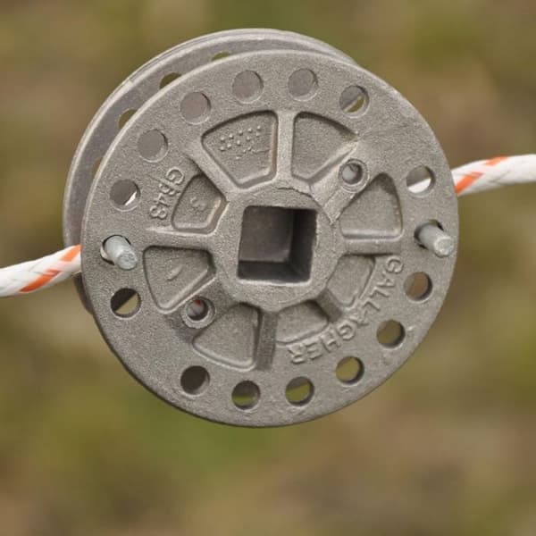 Gallagher roterande spännare (x3) silver-