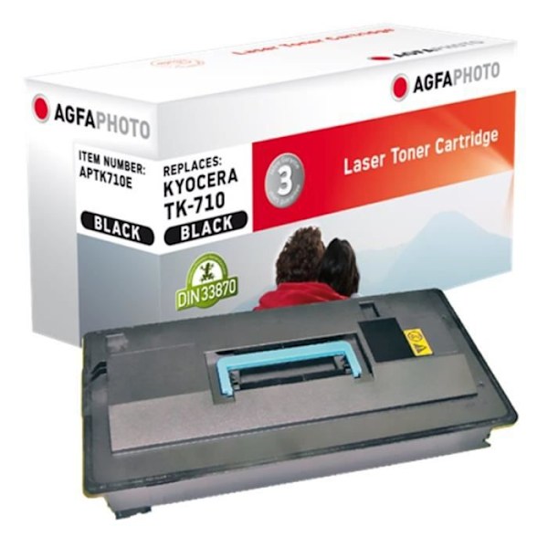 AGFA FOTO - AGFAPHOTO AGFAPHOTO APTK710E TONER NERO APTK710E ~ 40000 SIDOR AGFAPHOTO TK-710