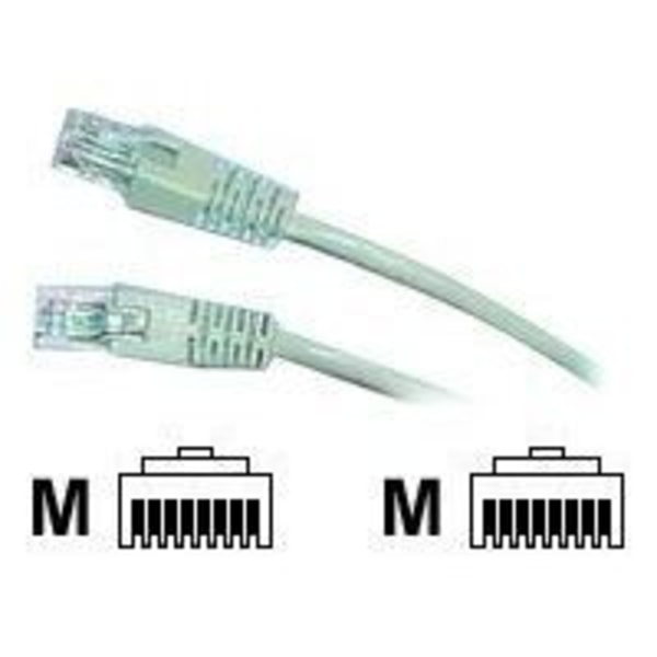 Gembird Patch Cord - RJ-45 (M) - RJ-45 (M) - 2 m - CAT 5e - Gjuten - Svart
