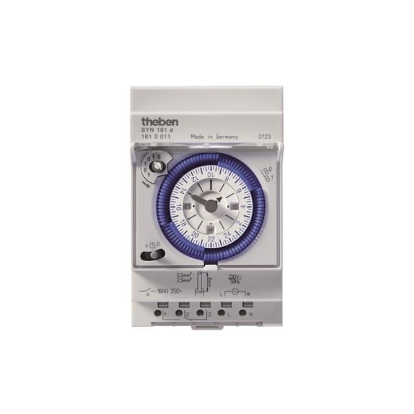 Theben SYN 161d 1610011 'Analog programmer klocka för dagligt program'