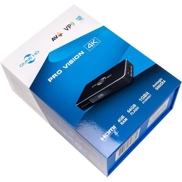 Dune HD Pro Vision 4K Android Box Dolby Vision 4+64 Go