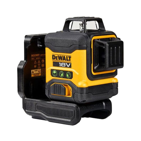 Laser multilinjers - DEWALT - DCLE34031D1-QW - Grön - 3x360° - 100m räckvidd Grön