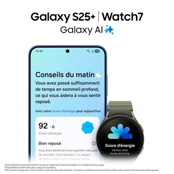 SAMSUNG Galaxy S25 Plus AI Smartphone 256 Go Grå Grå